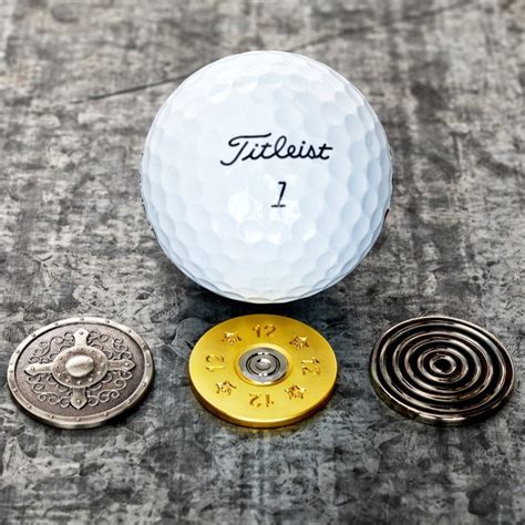 golf magnetic marker|oversized golf ball markers.